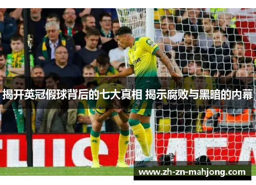 揭开英冠假球背后的七大真相 揭示腐败与黑暗的内幕